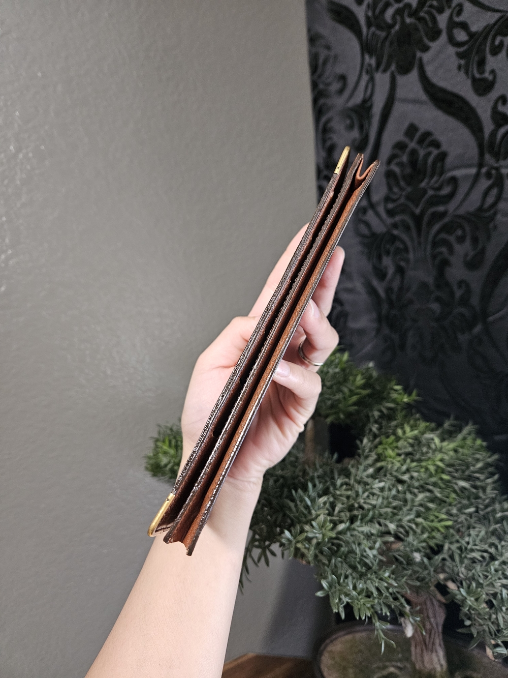 Authentic Louis Vuitton Rare Vintage Bifold Wallet Monogram Canvas - Picture 14 of 15